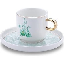 Indispensablely Lidya 4 Parça Kahve Fincan Takımı