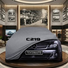 ULTRASHOP Mercedes Cls Serisi C219 (2004-2010) Gri Kumaş Oto Branda Araca Özel Penye Araba Brandası Araç Örtüsü