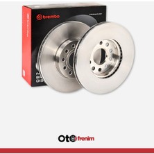 Brembo Vw Caddy-Passat-Golf 5/6/7- Skoda Octavıa Ford Connect 23> (Çap: 288MM. Kalınlık: 25MM Delik: 9 ) Ön Fren Diski