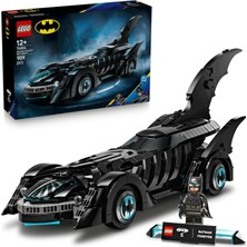 LEGO Dc Batman Batman Forever Batmobile 76304 – 12 Yaş ve Üzeri Için Dekoratif Koleksiyonluk Oyuncak Yapım Seti, Detaylı Model, Sergileme ve Süper Kahraman Aksiyonları Için Hediye Fikri (9
