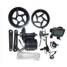 AGM Orta Motor Dönüştürme Kiti,tsdz8 750W Orta Sürücü Ebike Dönüşüm Kiti Opsiyonel Pil ile - Güçlü Elektrikli Bisiklet Kiti(68 Mm/73 mm Bb Uzunluk, Evrensel Uyum)