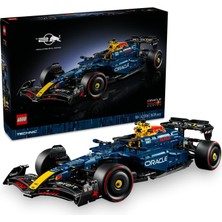 LEGO Technic Oracle Red Bull Racing RB20 F1 Araba 42206 - Yetişkinler Için 1:8 Ölçekli V6 Motor, Vites Kutusu ve Drs Içeren Koleksiyonluk Yarış Arabası Modeli Yapım Seti, Hediye Fikri (1639