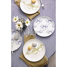 Indispensablely Kütahya Porselen Dolce 4 Parça 21 cm Pasta Tabağı