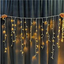 Parti Show Dış Mekan Gün Işığı Saçak LED Beyaz Flaşlı Ip 65 3.5*1 Metre
