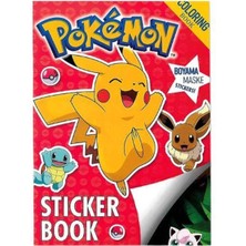 Parti Show 4 Adet Pokemon Boyama Kitabı 16 Sayfa