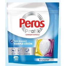 Peros Pratik Beyazlar 50'li Çamaşır Kapsülü