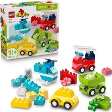 LEGO Duplo Ilk Yaratıcı Araçlar 10474-1.5 Yaş ve Üzeri Kız ve Erkek Çocuklar Için Figür Içeren Eğitici Yaratıcı Oyuncak Yapım Seti, Çocuklar Için Eğlenceli Doğum Günü Hediyesi Fi