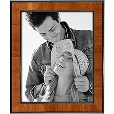 Indispensablely Malden International Designs Burl Walnuss Holz Bilderrahmen Aus Holz Mit Bordüre Schwarz, Oil Rubbe