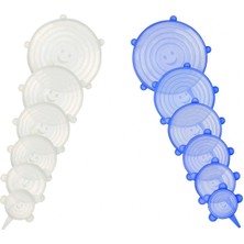 Esranın Dünyası Tazeliği Koruyan 6 Lı Silikon Strech Kapaklar