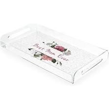 Indispensablely Hediyesepeti Anneler Günü Hediyesi Baskılı Akrilik Tepsi