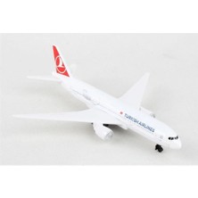 Daron 86RT-5404 Turkish Airlines Boeing B787, 12,5 Cm. Metal Gövde, Plastik Kanatlar, Sergilemeye Hazır Model Yolcu Uçağı