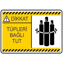 İsg Tabelam 25X35CM/DEKOTA/TÜPLERI Bağlı Tut