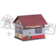 Faller 150170 1/87 Ölçek, Fırın,başlangıç Seti,boyanabilir, Plastik ve Karton Model Kiti