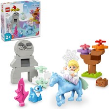 Lego® Duplo │ Disney Elsa ve Bruni Büyülü Ormanda 10418, 2 Yaş ve Üzeri Çocuklar Için Elsa Mini Bebek Figürü Içeren Eğitici Oyuncak Yapım Seti, 31 Parça