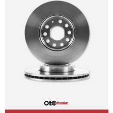 Tdf Vw Caddy-Passat-Golf 5/6/7- Skoda Octavıa Ford Connect 23> (Çap: 288MM. Kalınlık: 25MM Delik: 9 ) Ön Fren Diski