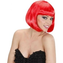 Esranın Dünyası Küt Peruk - Kırmızı