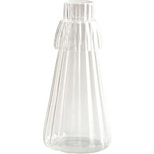 Indispensablely Bloom Şeffaf Başucu Sürahisi