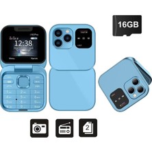 Feyza Design Renkli Kapaklı Tuşlu Telefon, Şık ve Kullanışlı Tasarım