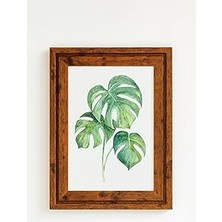 Indispensablely Serisi 20 * 25 cm Ahşap Resim Çerçevesi Kahve