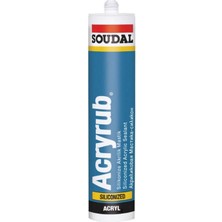 MidasTech Soudal Silikonize Mastik Yapıştırıcı Altınmeşe Renk 500GR Duşakabin Pencere Derz Su Geçirme
