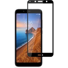 MidasTech Xiaomi Redmi 7A 3D Full Kaplama Kırılmaz Cam Ekran KORUYUCU-(5775) Midiastech