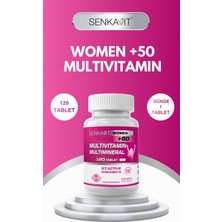 Senkavit Women (Kadın) Multivitamin ve Mineral Complex +50 Yaş 120 Tablet