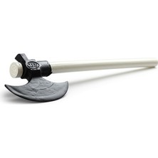 MidasTech Kayı (Iyı) Damgalı Nacak, Ay Balta – Çekiç Başlı, Küçük Boy, Ahşap Saplı 40 cm Midastec