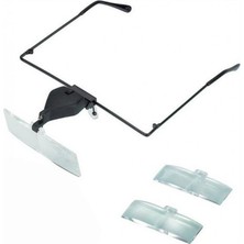 Gözlük Modeli 1.5x 2.5x 3.5x 3 Adet Lensi Gözlük Büyüteç Midastech