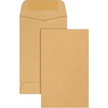 Indispensablely Kalite Park Para/küçük Parçalar Zarf, 3, Kahverengi Kraft, 2,5 x 4.25-Inç, Box 500 (50262)