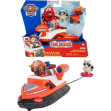 Paw Patrol Fire Rescue Figür ve Kurtarma Aracı - Zuma