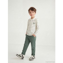 Lcw Ekru Polo Yaka Erkek Çocuk Tişört ve Pantolon