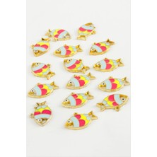 MidasTech Balık Tek Kulp Mineli Bileklik ve Kolye Ucu Aparatı 1 Adet Nemere