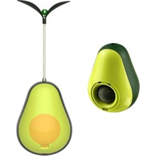 Nexgen Avokado Şeklinde Kedi Naneli ve Mama Hazneli Kedi Oyuncağı