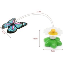 Nexgen Hareketli Pilli Kelebek Kedi Oyuncağı