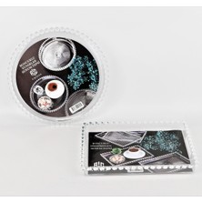 MidasTech Sunum Tepsisi Boncuklu Dikdörtgen ROYALEKS-AMS-002 Nemere