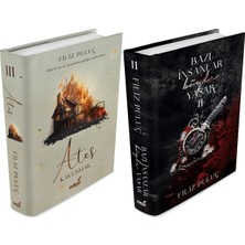 İndigo Kitap Ateş 3 Kavuşmak Ciltli ve Bazı Insanlar Böyle Yaşar 2 Ciltli (Filiz Puluç) 2'li Set