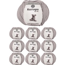 MidasTech 10 Adet Amigurumi El Örgü Ipi 50GR 991 Nemere