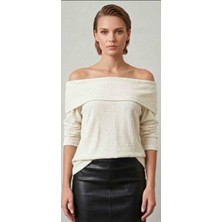 Modelist Madonna Yaka Fitilli Yumoş Bluz