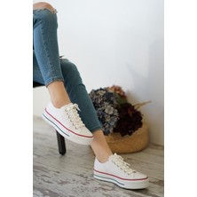 E Sport Beyaz Platform Unisex Günlük Ayakkabı-036