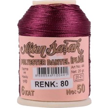 MidasTech Altınbaşak Oya ve Dantel Ipi 20 gr - Royaleks - No: 080 Nemere