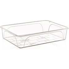 MidasTech Şeffaf 2no Peynir Küveti 3.5 Lt ROYALEKS-1232 Nemere