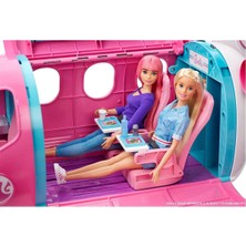 mattel gdg76 barbie barbinin pembe uçağı