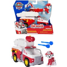 Paw Patrol Fire Rescue Figür ve Kurtarma Aracı - Marshall