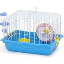 Dayang Aksesuarlı Hamster Kafesi Renkli 35X26X23 cm