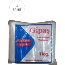 MidasTech Bakkaliye Naylon Torba 1/2 Yarımlık 17X25 cm 1 kg 1 Paket (Takriben 475 Adet) Nemere