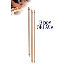 3 Model Oklava Seti 60 ve 80 cm