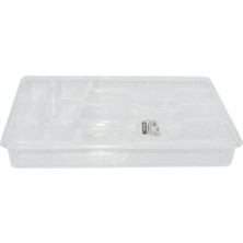 MidasTech Büyük Çekmece Içi Kaşıklık Şeffaf 1 Adet ROYALEKS-MRD403 Nemere