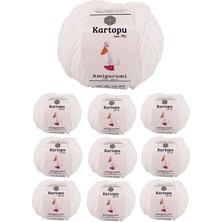 MidasTech 10 Adet Amigurumi El Örgü Ipi 50GR 010 Nemere