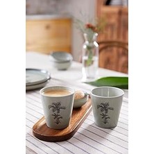 Indispensablely Kütahya Porselen Palmiye 2 Parça Mug Bardak 80795