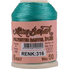 MidasTech Altınbaşak Oya ve Dantel Ipi 20 gr - Royaleks - No: 316 Nemere